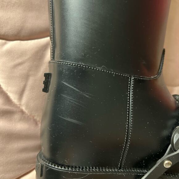 Women’s Givenchy Rubber Eva Chain Boots Size 8.5 - Picture 10 of 11